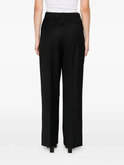 Moncler Drawstring Trousers In Black
