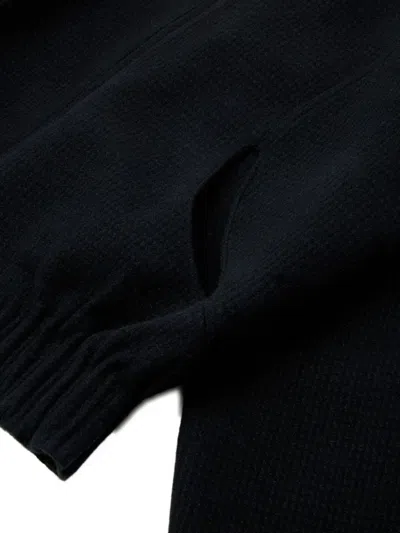 Ader Error Zip-fastening Bomber Jacket In Black