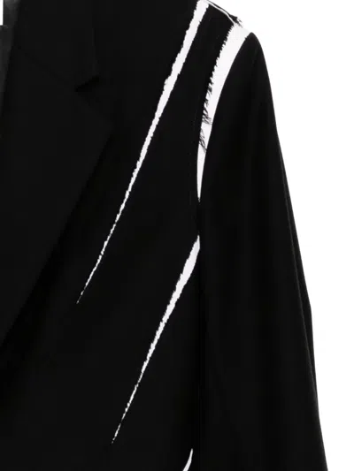 Feng Chen Wang Wool Blazer In Black