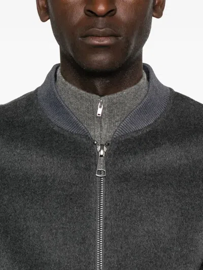 拉链飞行员夹克