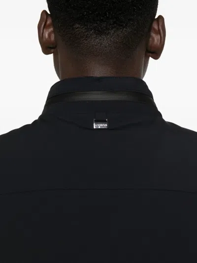 Corneliani Single-breasted Coat In Blue