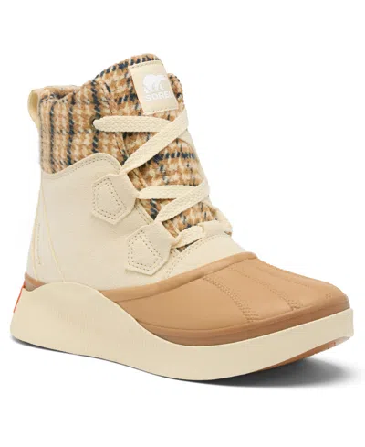 Sorel Out N About Iv Chillz Waterproof Duck Boot In Nude