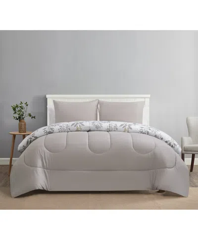 Highline Bedding Co. Rosenne Reversible 3-pc. Comforter Set In White