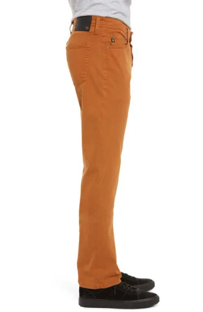 Ag Graduate Sud Straight Leg Pants In Orange