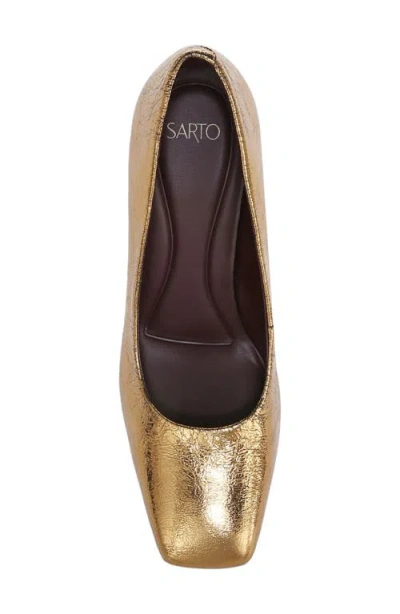 Sarto By Franco Sarto Flexa Aela Pump In Gold