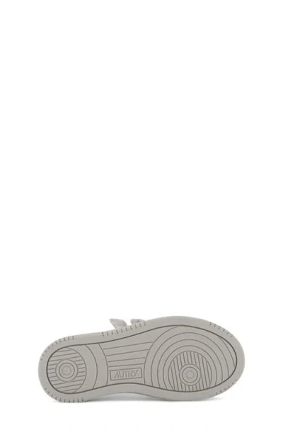 Autry Suede Kidstripes Low-top Sneakers In Gray