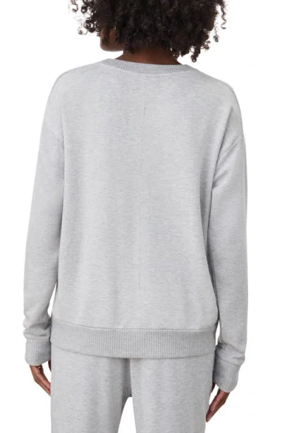 Splendid Crewneck Pullover In Gray