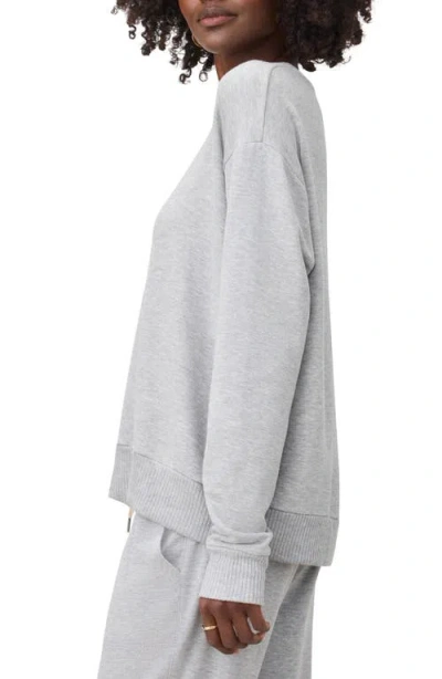 Splendid Crewneck Pullover In Gray
