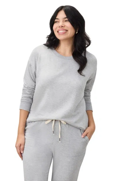 Splendid Crewneck Pullover In Gray
