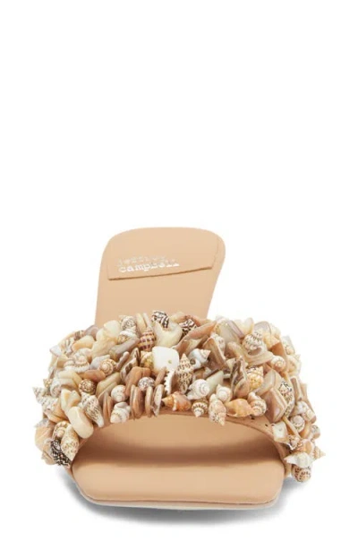 Jeffrey Campbell Shellbi Slide Sandal In Multi