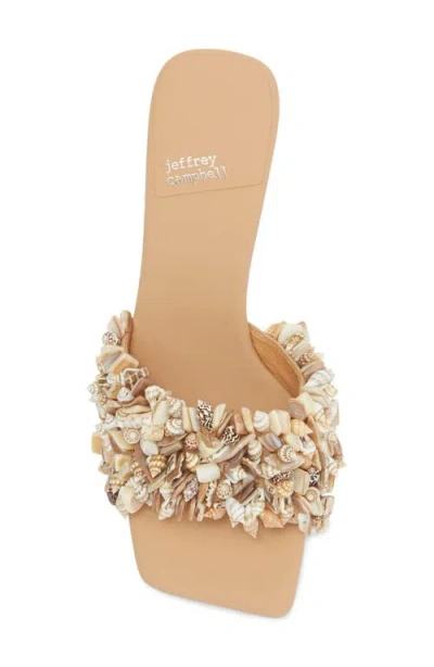 Jeffrey Campbell Shellbi Slide Sandal In Multi