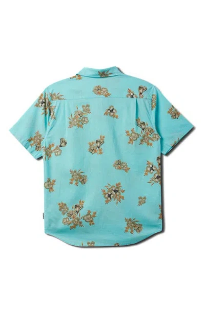 Quiksilver Men's Habitats Classic Woven Shirt In Blue