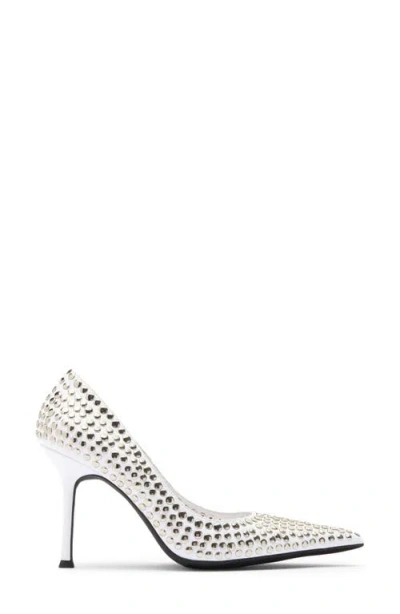 Jeffrey Campbell Risktake Stud Pointed Toe Pump In Multi