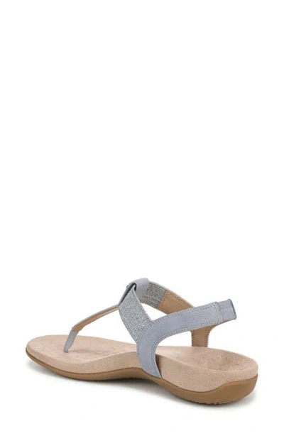 Vionic Brea T-strap Sandal In Blue