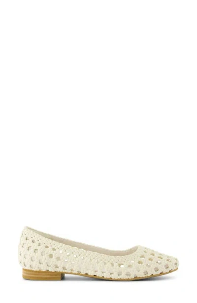 Toms Women's Briella Square Toe Ballet Flats In Gold