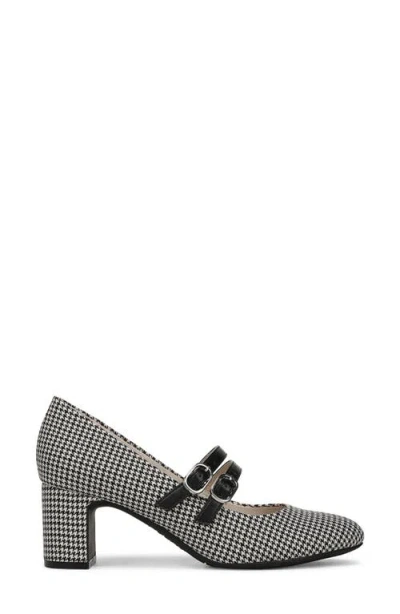 Lifestride Women's True Almond Toe Block Heel Mary Jane Pumps In Gray