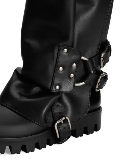 Dolce & Gabbana Dolce&gabbana Women Buckle Boots In Black