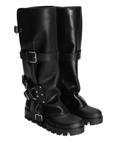 Dolce & Gabbana Dolce&gabbana Women Buckle Boots In Black