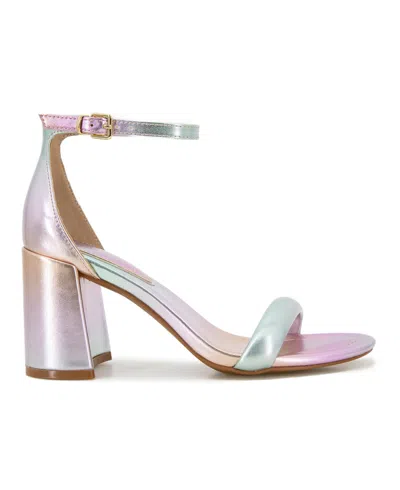 Kenneth Cole New York Luisa Ankle Strap Sandal In Multi