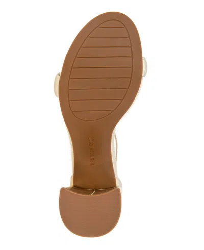 Kenneth Cole New York Women's Luisa Block Heel Sandals In Gold