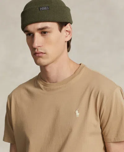 Polo Ralph Lauren Men's Classic Fit Crew Neck T-shirt In Brown
