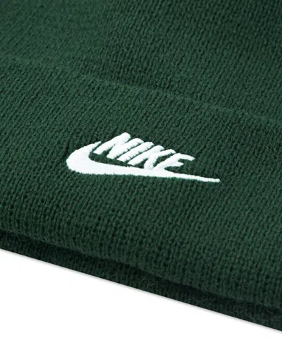 Nike Big Kids 2-piece Club Beanie And Gloves Set In Green