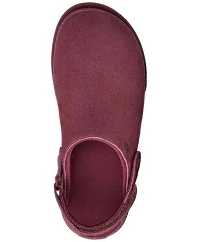 Ugg Women's Goldenstar Slip On Slingback Clogs In Burgundy