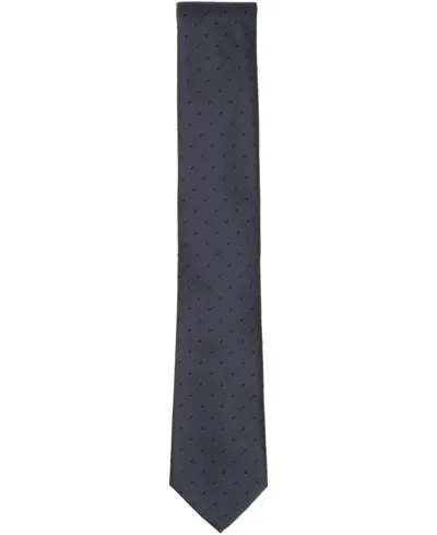 Alfani Men's Gossamer Dotted Tie, Macy's Exclusive In Black