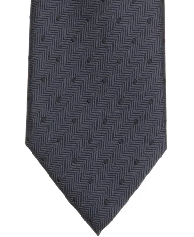 Alfani Men's Gossamer Dotted Tie, Macy's Exclusive In Black