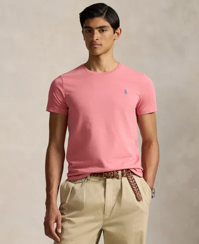 Polo Ralph Lauren Pima Cotton T-shirt In Pink
