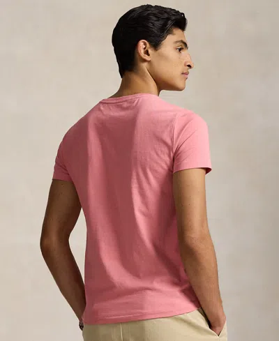 Polo Ralph Lauren Pima Cotton T-shirt In Pink