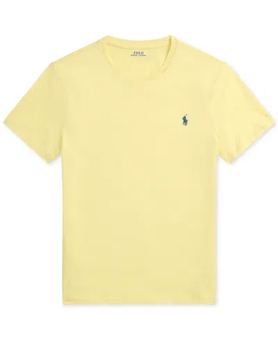 Polo Ralph Lauren Men's Classic Fit Crew Neck T-shirt In Yellow
