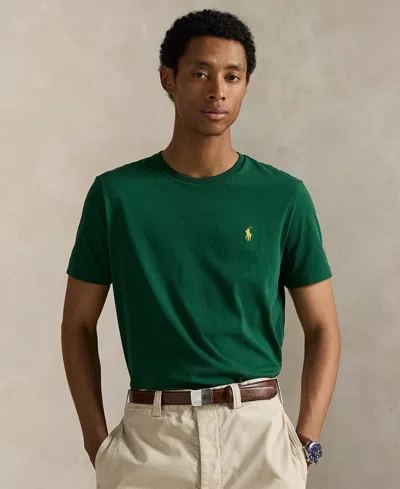 Polo Ralph Lauren Men's Classic Fit Crew Neck T-shirt In Green