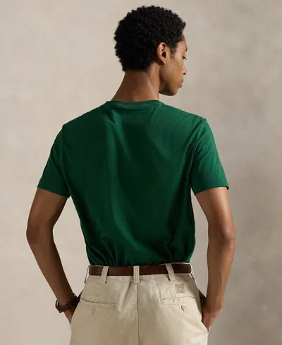 Polo Ralph Lauren Men's Classic Fit Crew Neck T-shirt In Green