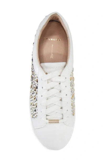Frankie4 Mim V Stud Sneaker In White