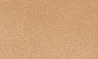 Max Mara Sand Faux Fur Lined Mittens In Brown