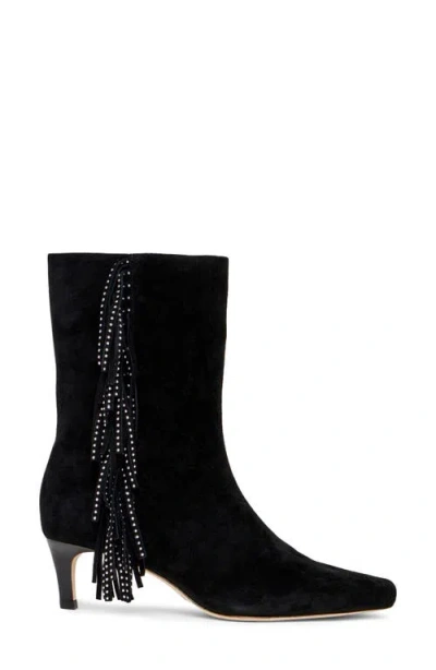 Paige Aya Kitten Heel Boot In Black