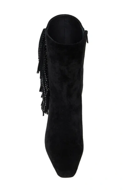 Paige Aya Kitten Heel Boot In Black