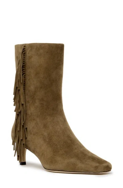Paige Aya Kitten Heel Boot In Brown