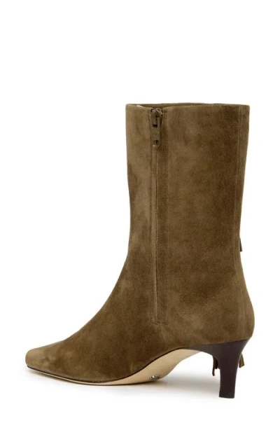 Paige Aya Kitten Heel Boot In Brown