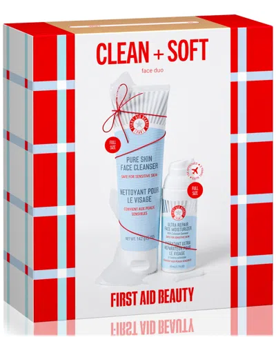 First Aid Beauty Clean + Soft Face Duo In Blue