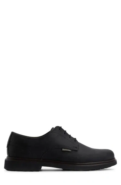 Barbour Carthy Plain Toe Derby In Black