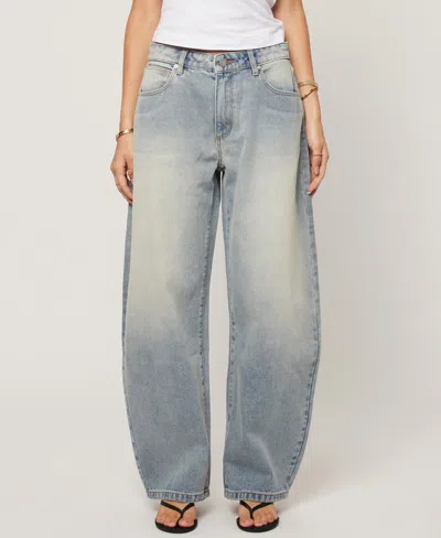 Abrand Women's 95 Alexis Barrel Jeans In Blue