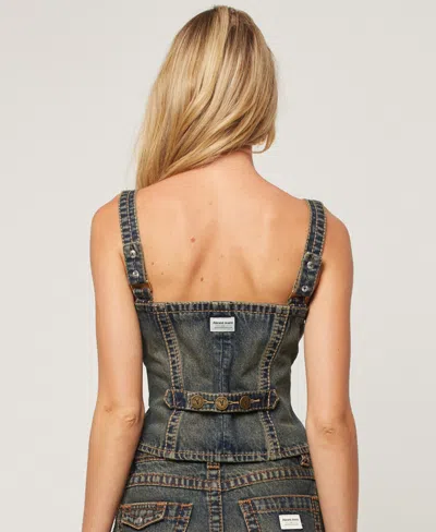 Abrand Utility Top Hillary In Blue