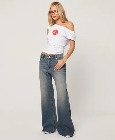 Abrand 95 Mid Baggy Hilton In Blue