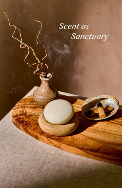 Kate Mcleod Amber & Vanilla Body Stone Moisturizing Lotion Bar In Neutral