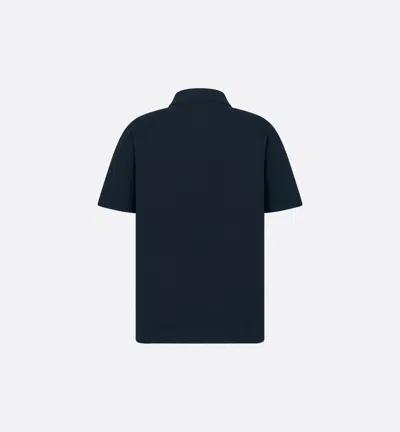 Dior Icons Polo Shirt In Blue
