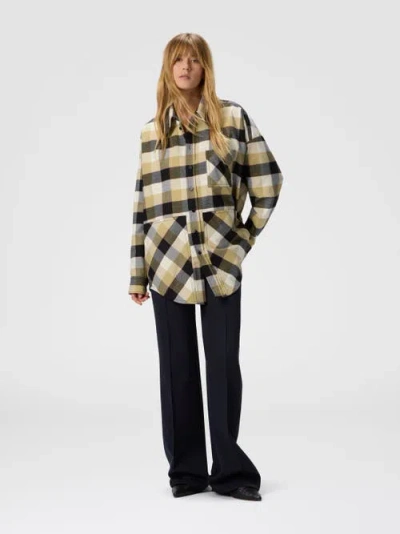 Missoni Oversize-hemd Mit Karomuster In Black