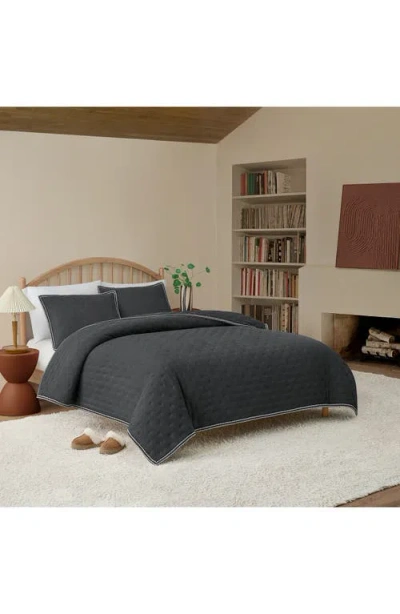 Ugg(r) Devon Uggbraid Quilt & Shams Set In Gray