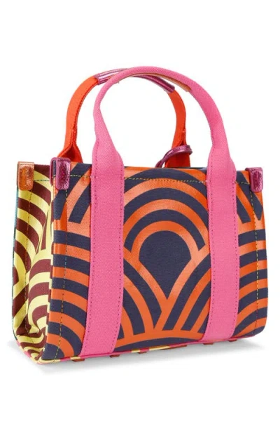 Kurt Geiger London X-small Southbank Canvas Tote In Multi
